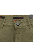 Trez pantalone da uomo con tasconi ed elastico al fondo Pipas-Cavt M45728 317 militare