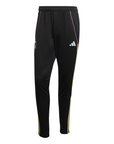 Tuta Juventus Away Tiro JN9874 2025/26 Uomo vista frontale del pantalone con dettagli sponsor
