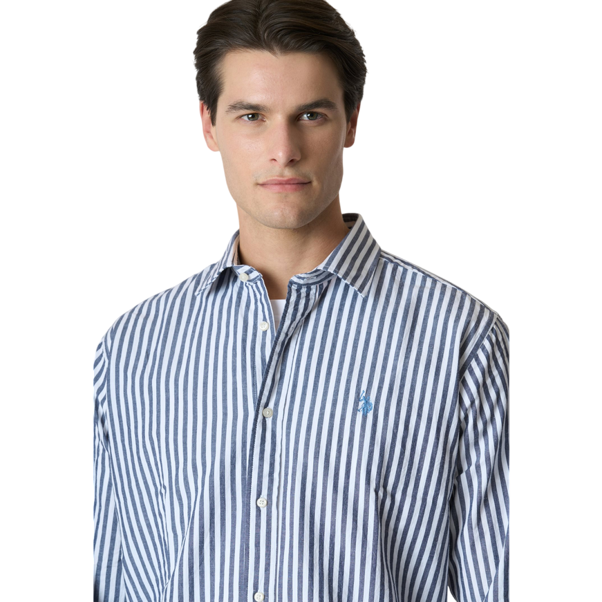 Polo Camicia Righe Manica Lunga Uomo US41104028 770