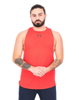 Canotta Under Armour Zone 1326706-600 da uomo per basket, vista frontale