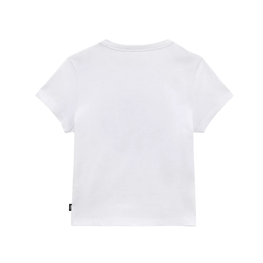 Vans maglietta manica corta da ragazza Resort To Nature VN0003GRWHT1 bianco
