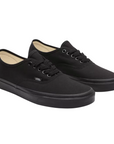 Vans Authentic VN000EE3BKA tela nera unisex vista frontale