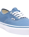 Sneakers Vans Authentic VN0EE3NVY blu chiaro da uomo con suola in gomma vulcanizzata e design classico in tela navy - lacci