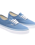Sneakers Vans Authentic VN0EE3NVY blu chiaro da uomo con suola in gomma vulcanizzata e design classico in tela navy - frontale