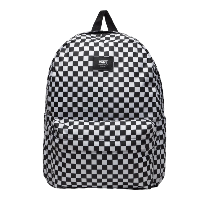 Vans zaino per la scuola o per il tempo libero Old Skool Check VN000H4XY281 bianco-nero
