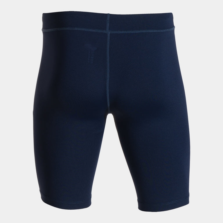 Vista posteriore Joma Pantaloncino Aderente 103489.300 blu con logo in stampa