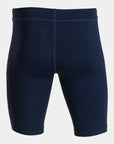 Vista posteriore Joma Pantaloncino Aderente 103489.300 blu con logo in stampa