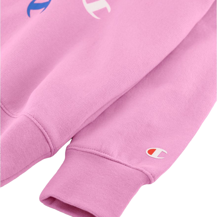 Champion Felpa con cappuccio da ragazza Graphic 404780 PS009 rosa