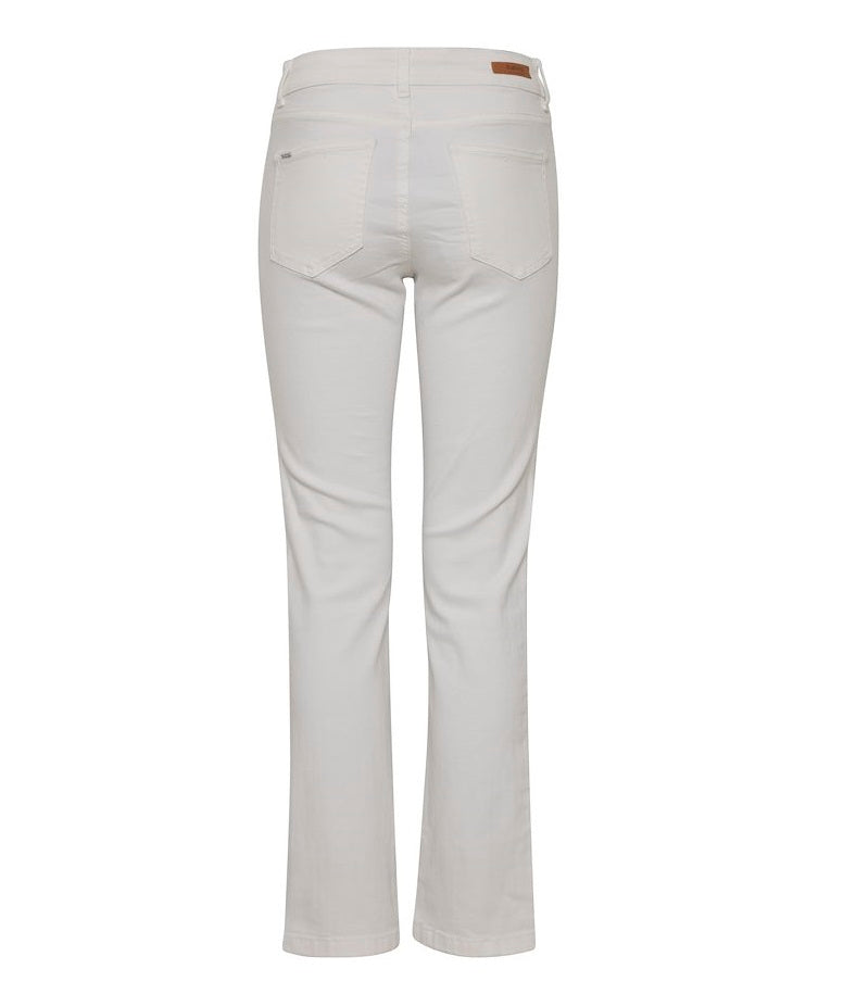 b.young Pantalone Jeans slim fit da donna Lola 20806353 110601 optical white