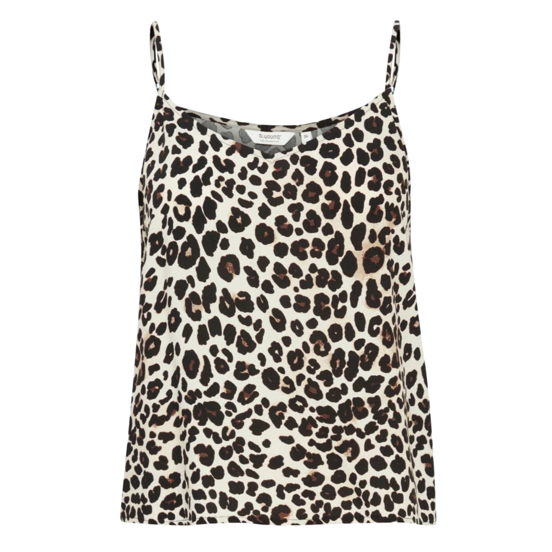 b.young camicetta da donna Bymmjoella 20811212 202956 nero leopardato