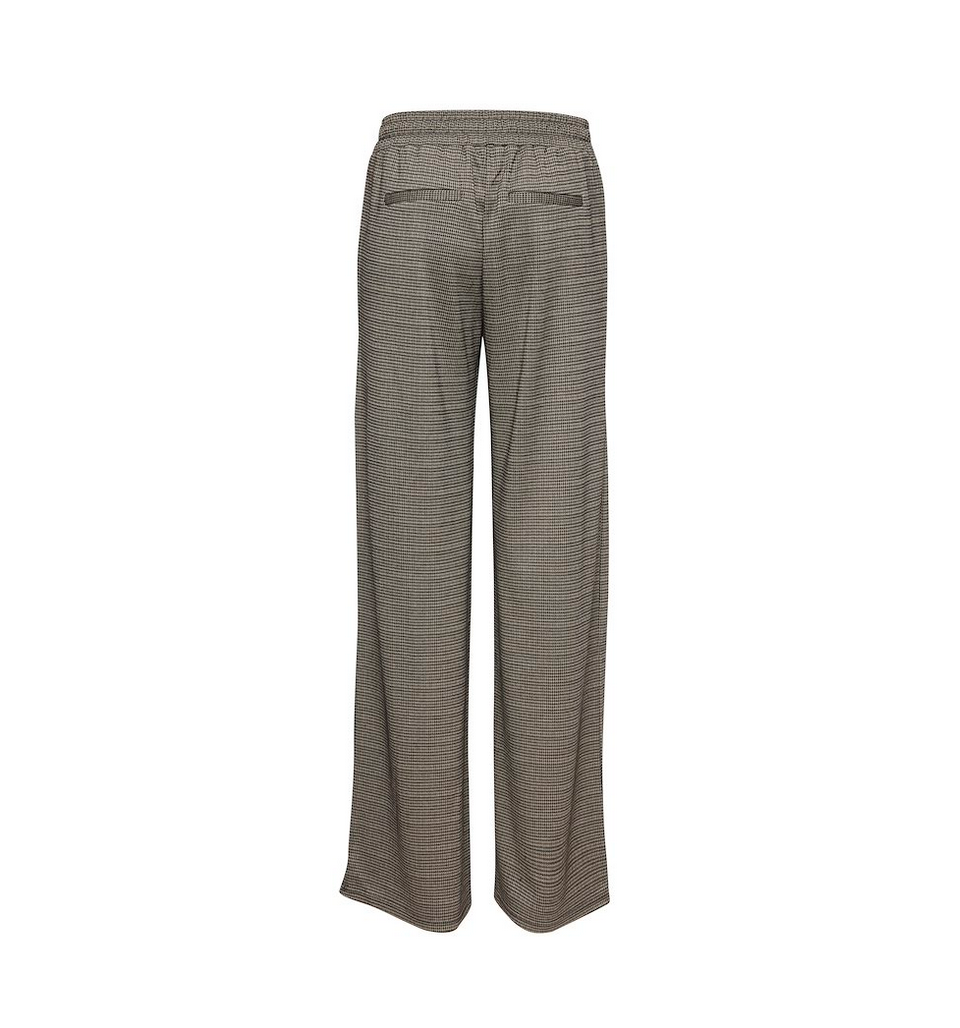 b.young pantalone casual da donna 20813951 200453 nero miscelato beige