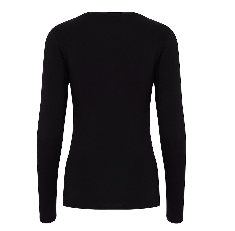 b.young t-shirt da donna manica lunga Pamila 20807594 80001 nero