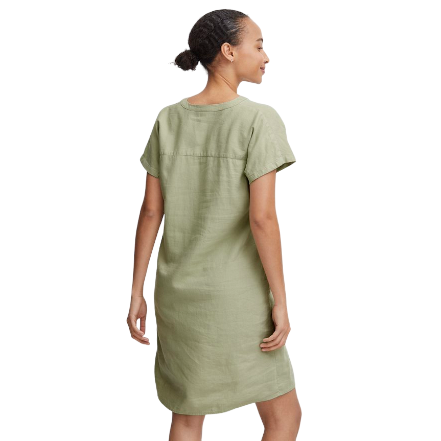 b.young vestito da donna con scollo a V Byfalakka 20811336 160213 tè