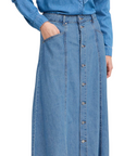 b young gonna in jeans da donna Kapuca 20816155 200461 blu chiaro