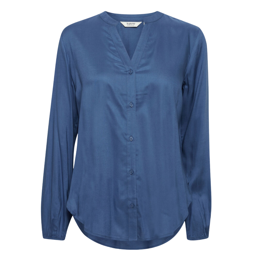 b.young camicia manica lunga Josa 20812710 blu cielo