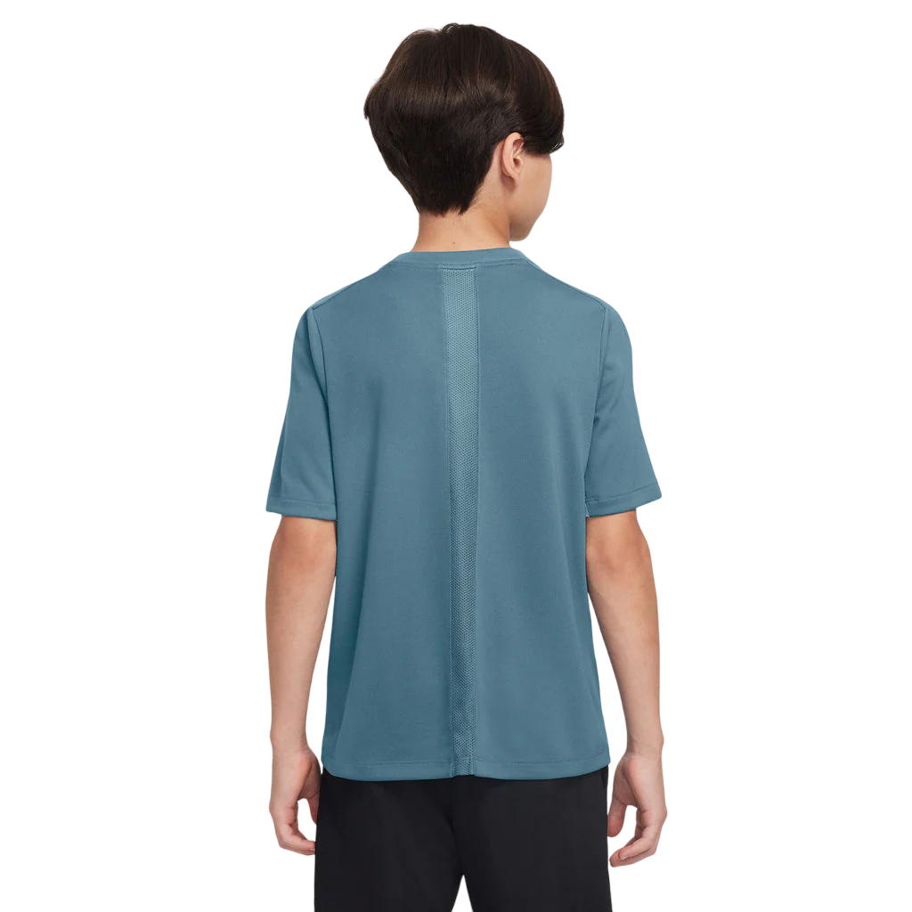 Nike maglietta manica corta junior in Dri-Fit HJ3743-006 blu cobalto