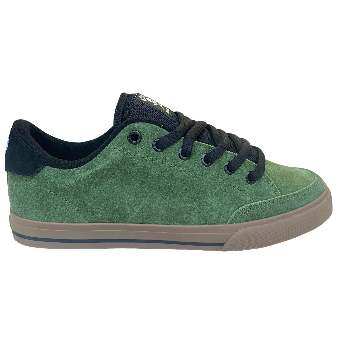 C1RCA scarpa sneakers da skateboard da uomo Adrian Lopez 50 Pro verde-nero-caramello