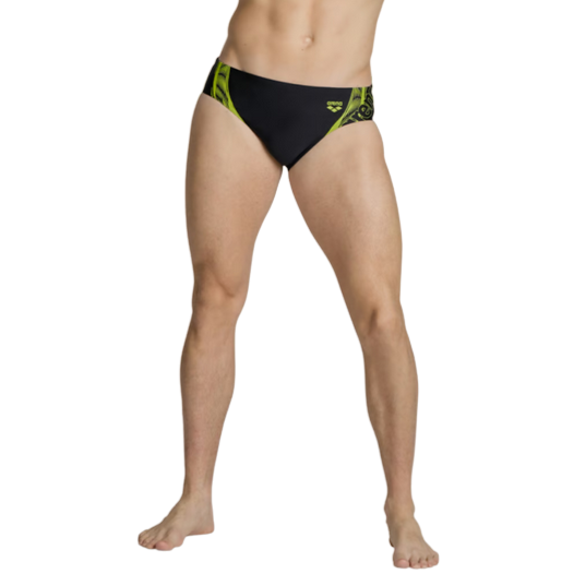 Arena Costume slip da uomo da piscina Briefs Graphic 005536 560 nero v –  Sportiamo