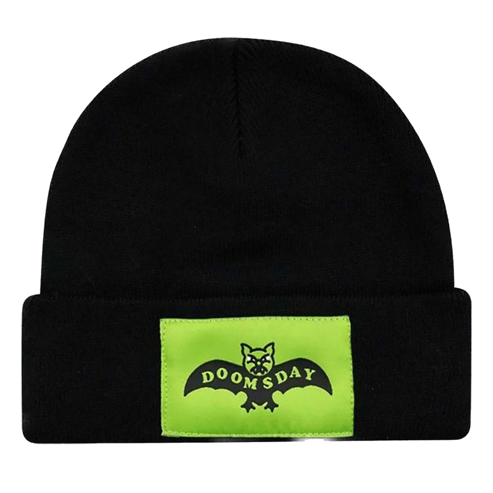 Doomsday cappellino a cuffia da adulto Fat Bat nero