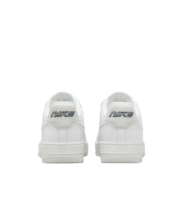 Nike scarpa sneakers da donna Air Force 1 '07 LX DZ2708 102 bianco grigio