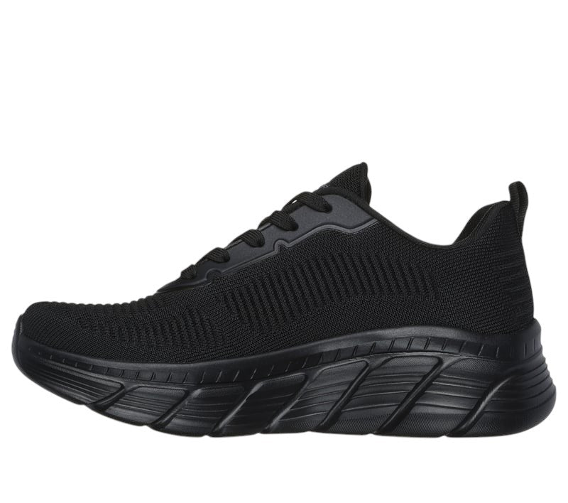 Skechers scarpa da sneakers da donna BOBS Sport B Flex Hi Flying HI 117385/BBK nero
