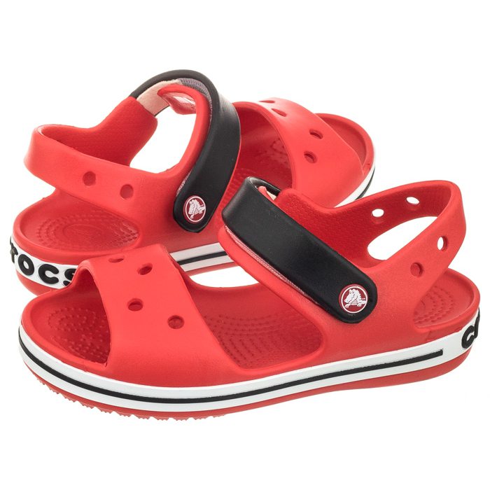 Crocs sandalo da bambino Crocband Sandal kids 12856-884 rosso