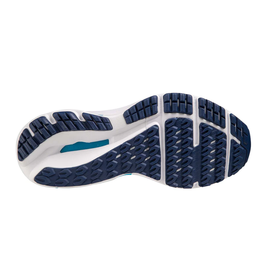 Mizuno scarpa da corsa da uomo Wave Equate 7 J1GC234853 blu-argento