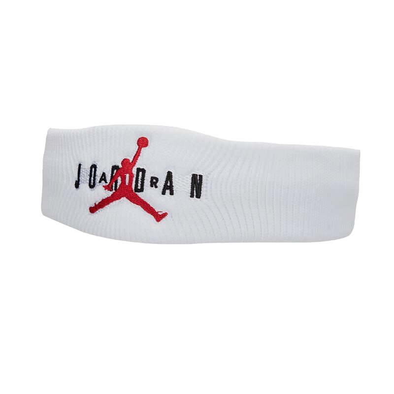 Jordan fascia tergisudore Dry Fit Terry Jumpman DX7001 134 bianco ross Sportiamo