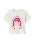 name it maglietta manica corta da bambina Betria 13238045 panna