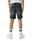 name it pantaloncino in denim da ragazzo SILAS 13225800 nero slavato