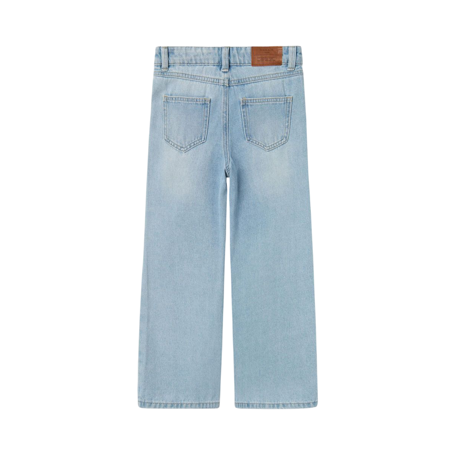 name it pantalone jeans largo e rotto da junior Frose 13211699 1411 blu chiaro
