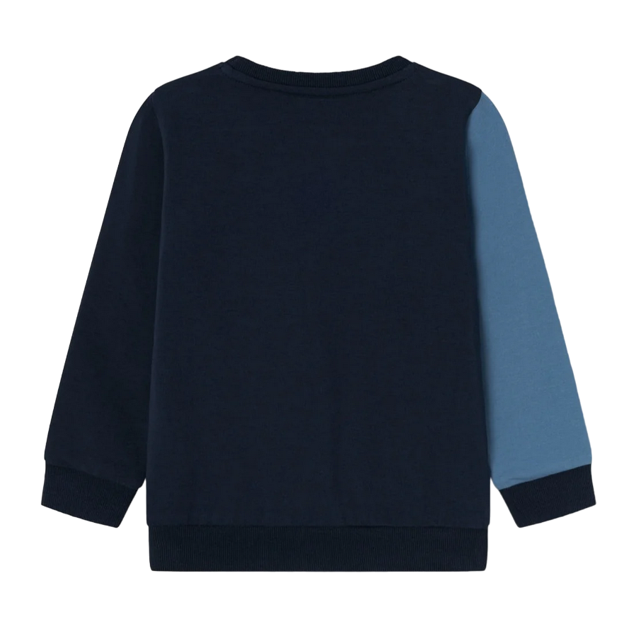 name it felpa girocollo da bambino in felpa leggera con stampa Spiderman 13231929 blu