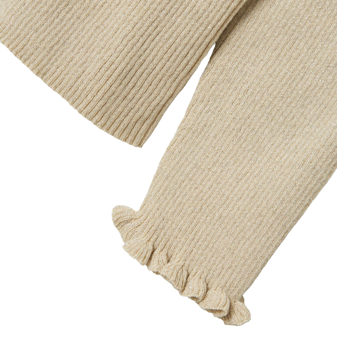 name it maglia pullover da ragazza con delux 13223077 sabbia