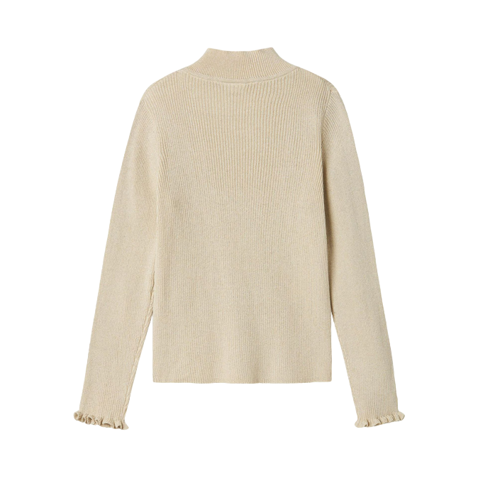 name it maglia pullover da ragazza con delux 13223077 sabbia