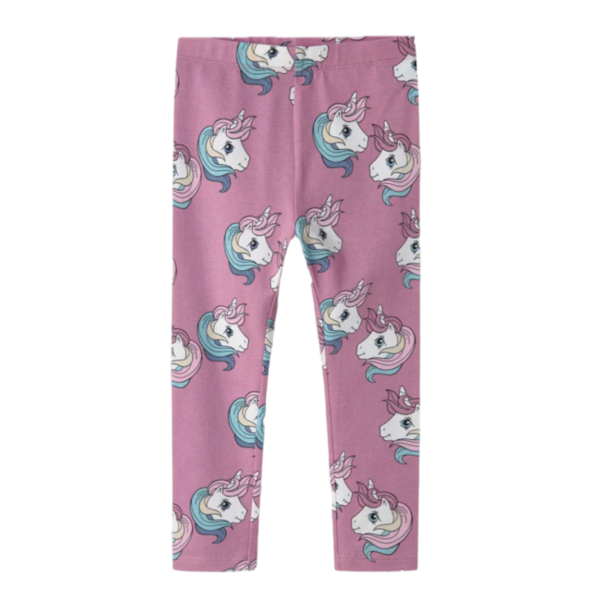name it pantalone sportivo da bambina Legging My Little Pony 13233941 malva