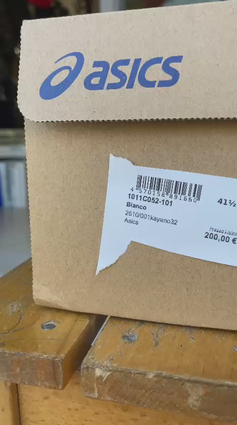 ASICS Gel-Kayano 32 1011C052-101 White/Illuminate Yellow | Running uomo stabilità e comfort - video