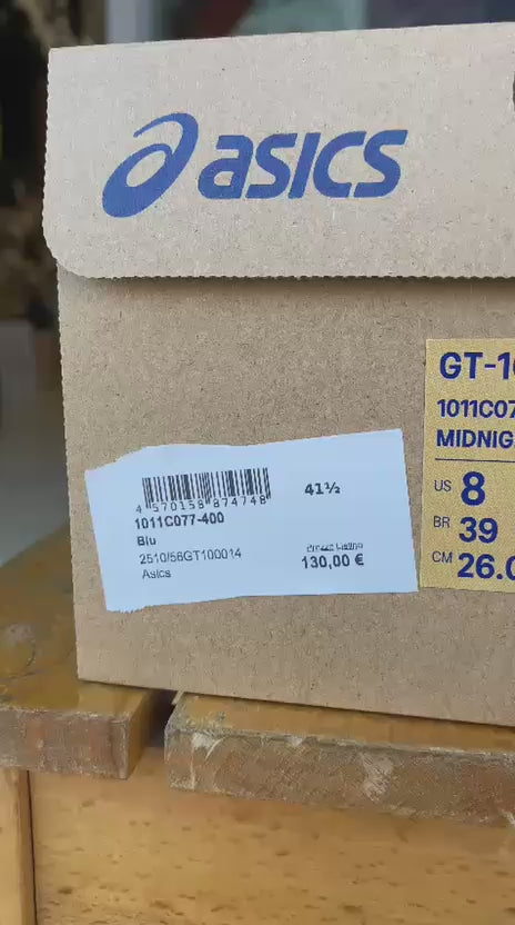 ASICS GT-1000 14 1011C077-400 Lake DriveWhite  Scarpe running uomo supporto e ammortizzazione - video