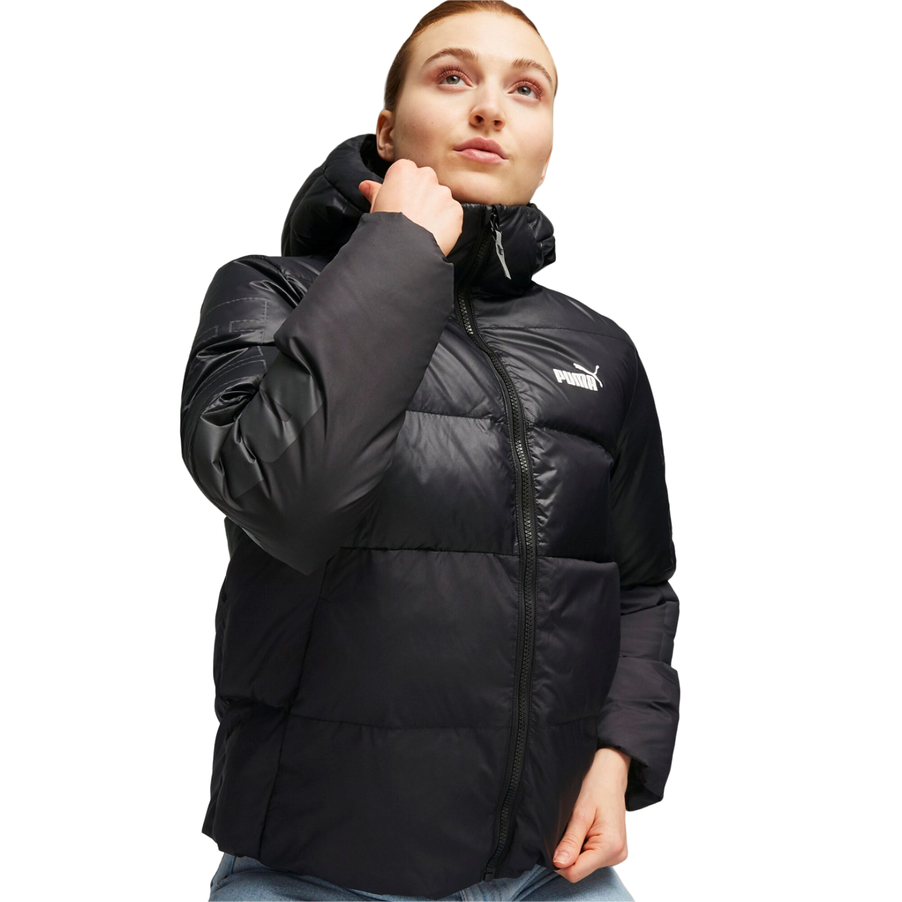 Puma Giacca a piumino con cappuccio da donna Power 675374 01 nero Sportiamo