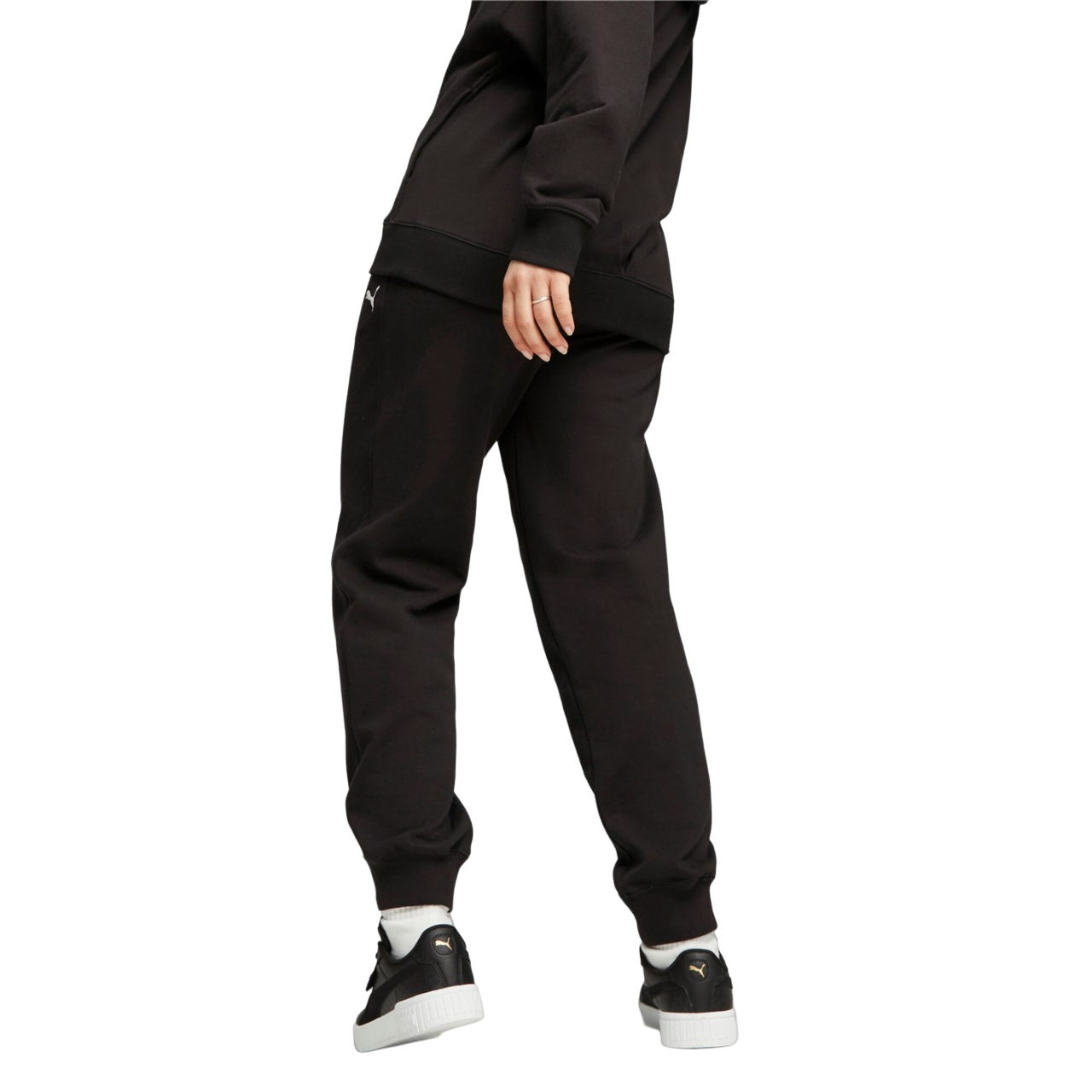 Puma pantalone sportivo da donna largo Her High-Waist 676006-01 nero