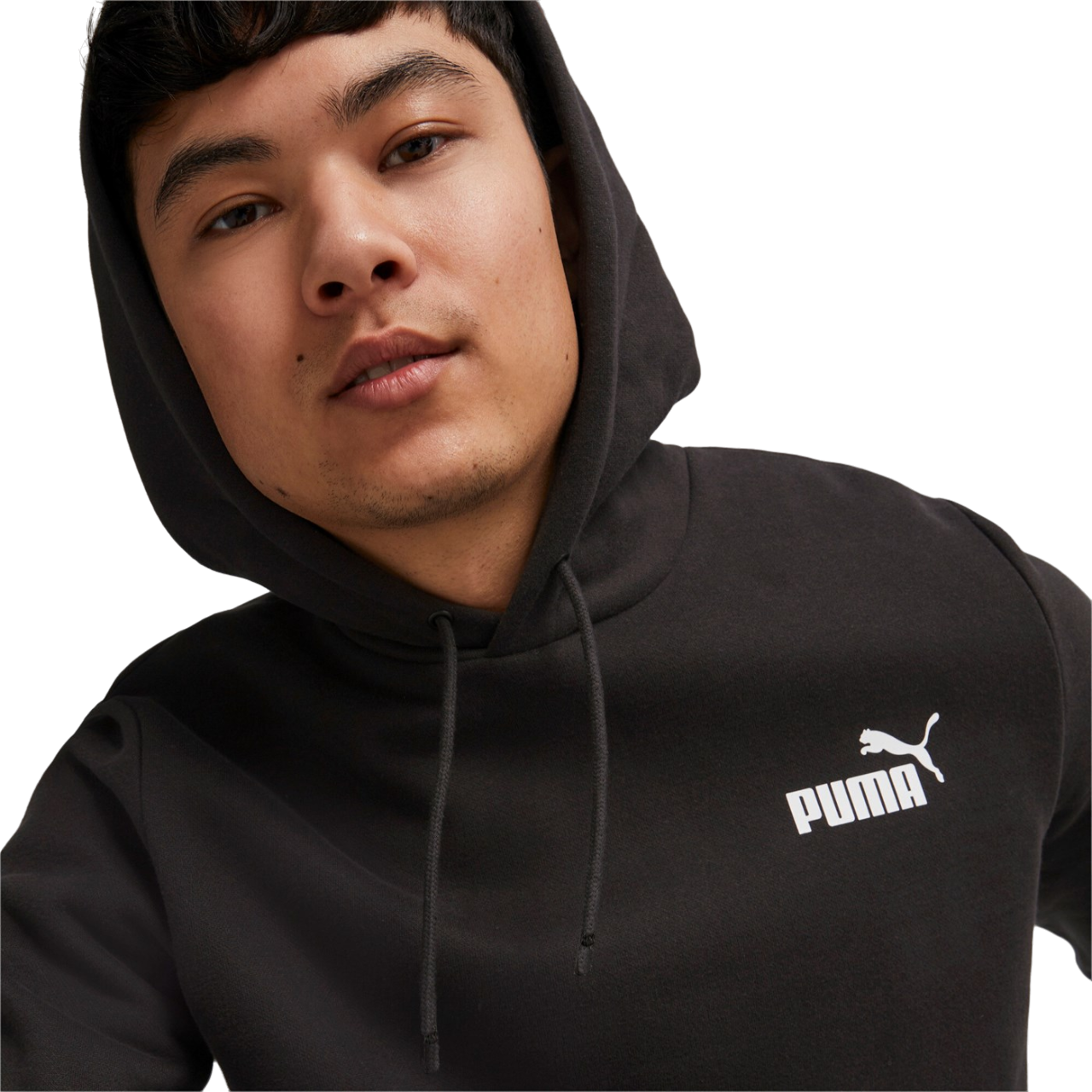 Puma tuta sportiva da uomo con cappuccio 676836-01 nero