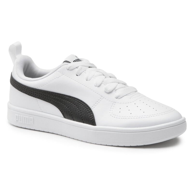 Puma scarpa Sneakers da ragazzo con laccio Rickie Jr 384311 03 bianco-nero