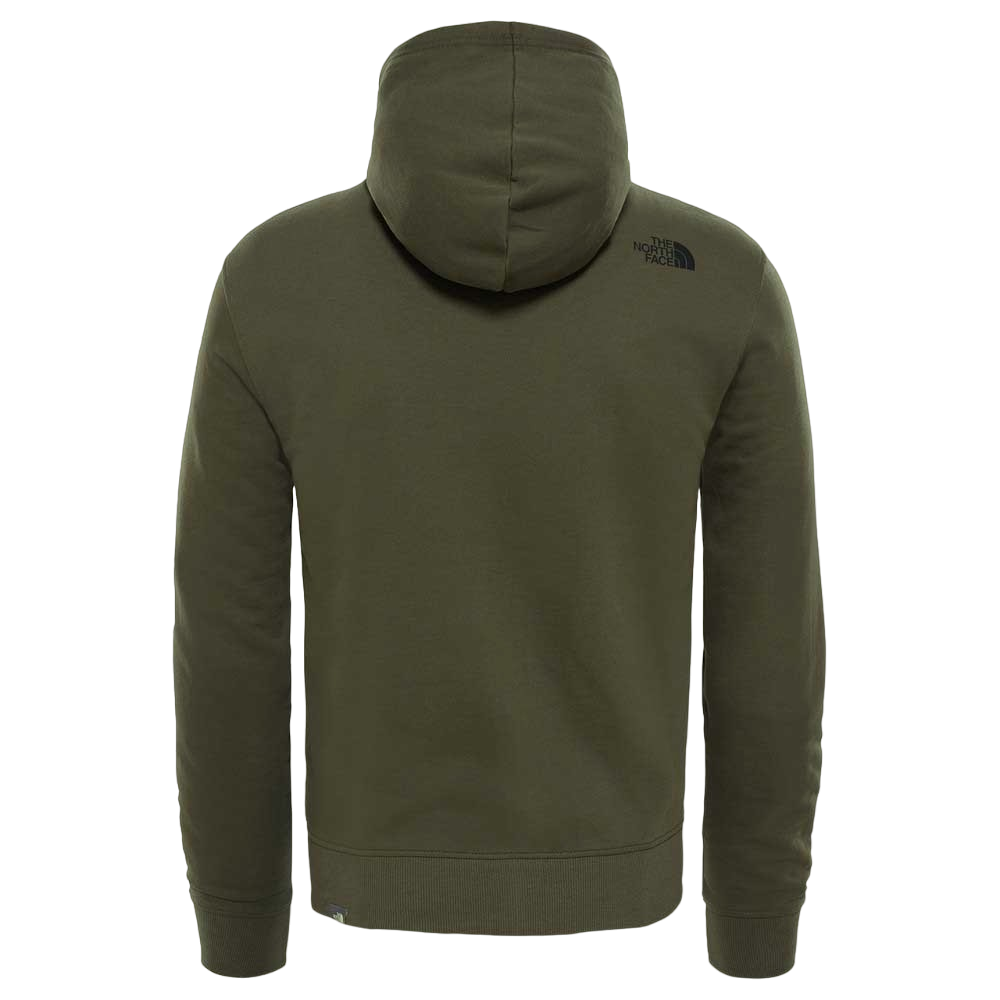The North Face Felpa con cerniera intera e cappuccio da uomo Open Gate NF00CG46I0P1 verde