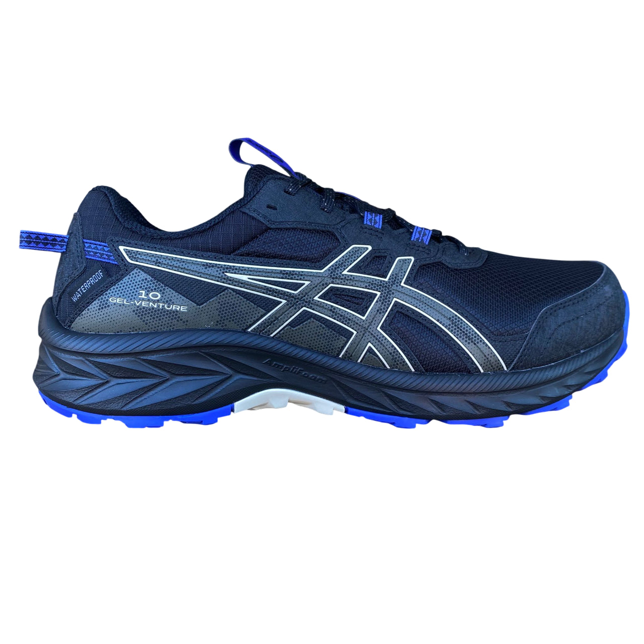 ASICS Gel-Venture 10 WP 1011B965-002 Black/Gunmetal | Trail uomo impermeabile grip eccellente