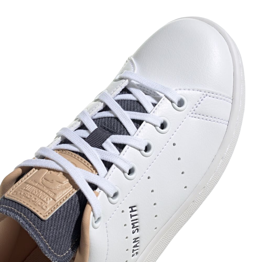 Adidas Originals scarpa sneakers da ragazzi Stan Smith ID7195 bianco-blu