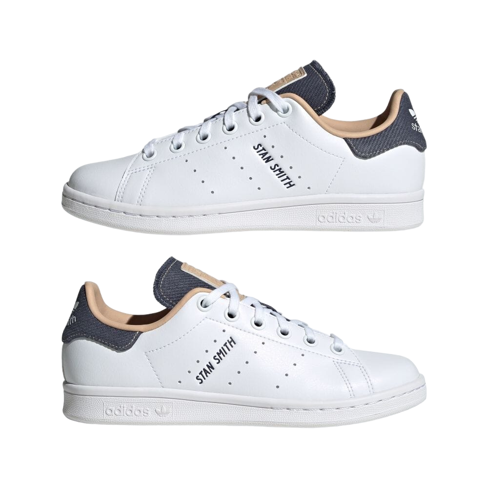 Adidas Originals scarpa sneakers da ragazzi Stan Smith ID7195 bianco b Sportiamo