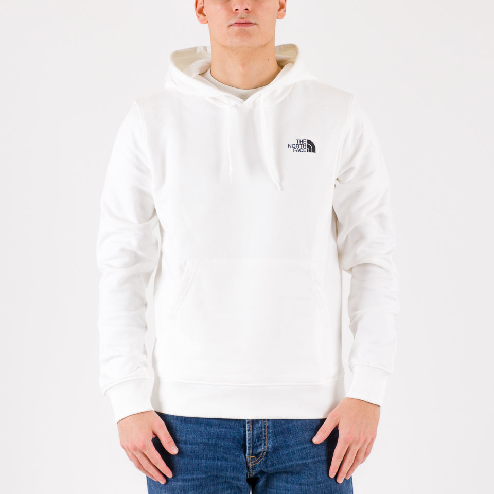 The North Face Felpa da uomo con cappuccio e stampa Seasonal Graphic Hood NF0A7X1PN3N1 white