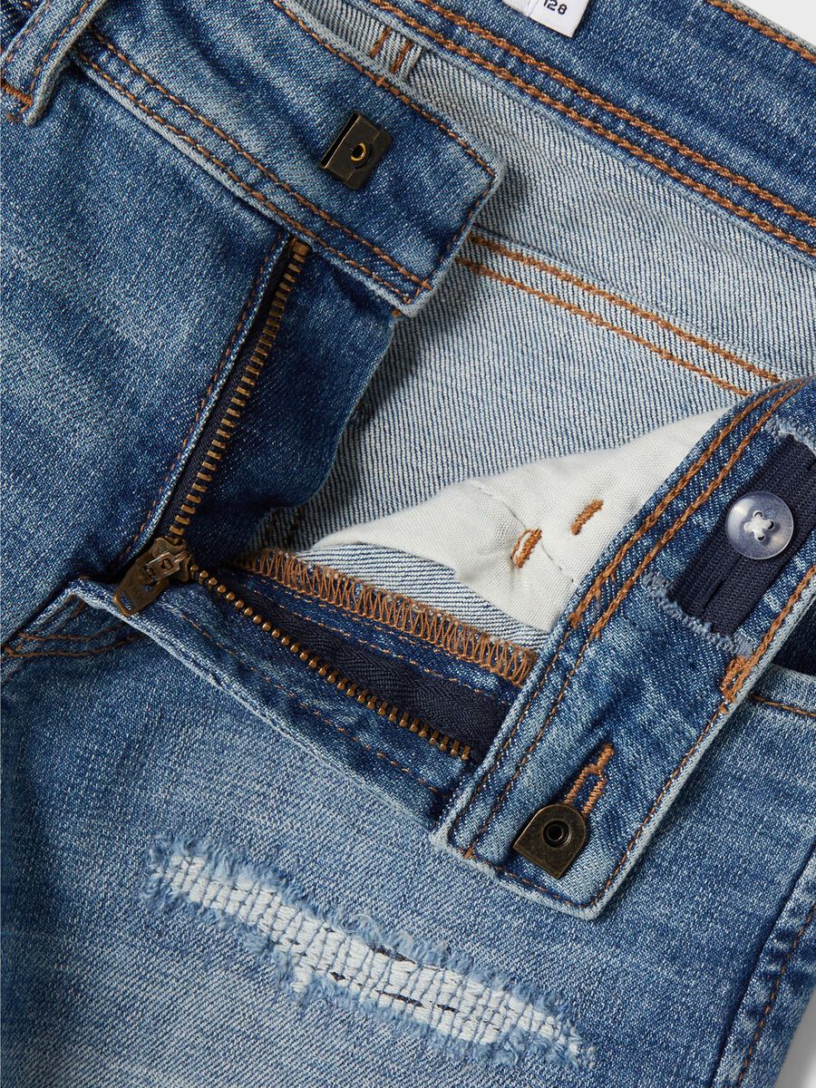 name it pantalone jeans da ragazzo Chris 13197236 medium blue denim