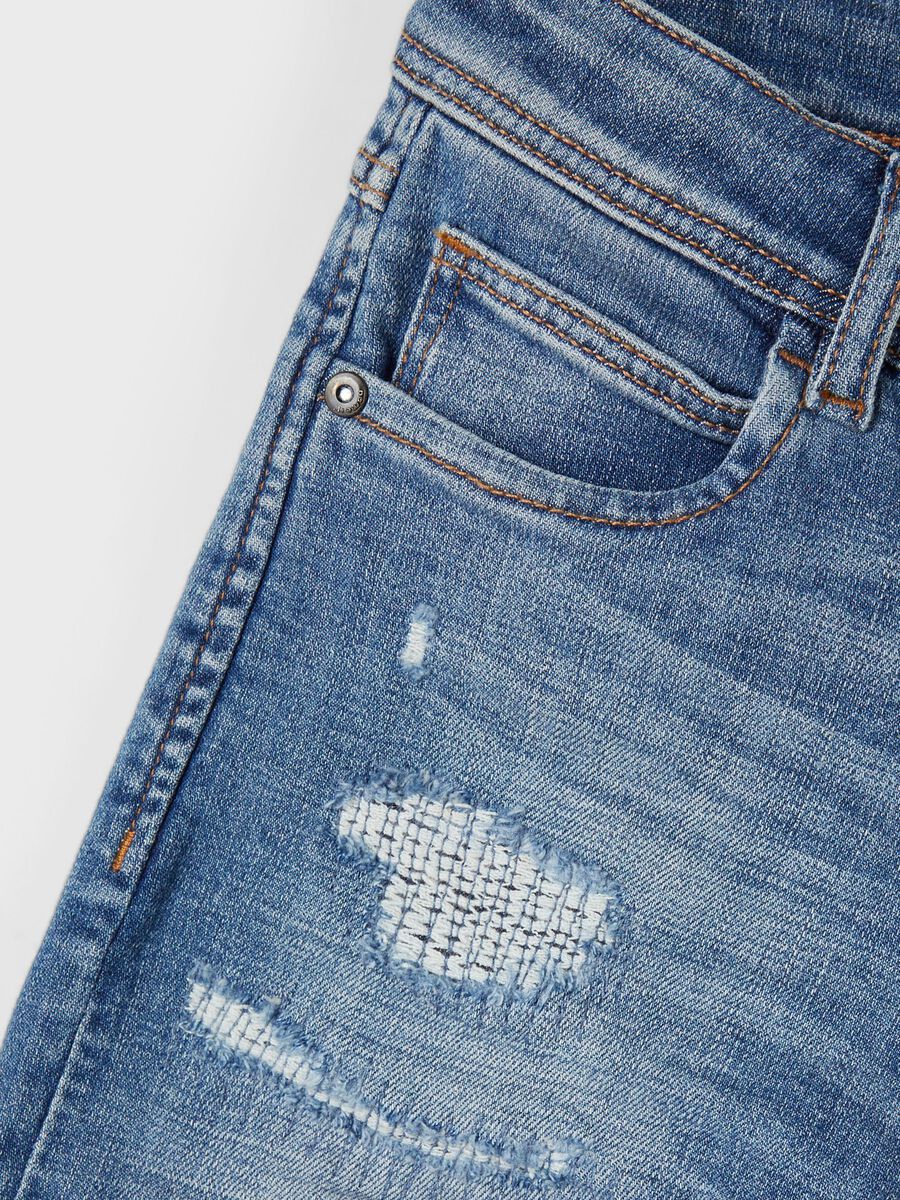name it pantalone jeans da ragazzo Chris 13197236 medium blue denim