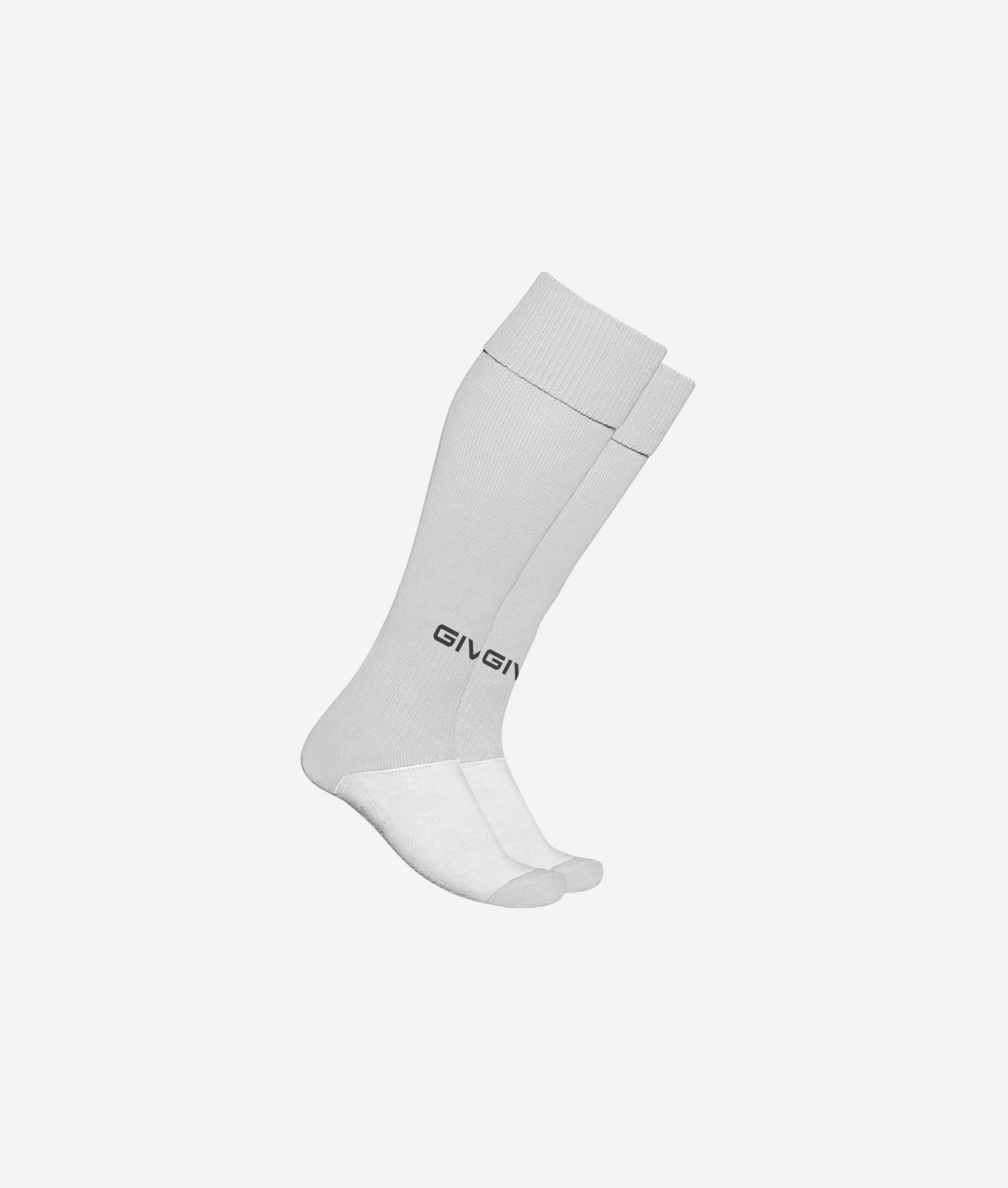 Givova calza da calcio da adulto C001 bianco