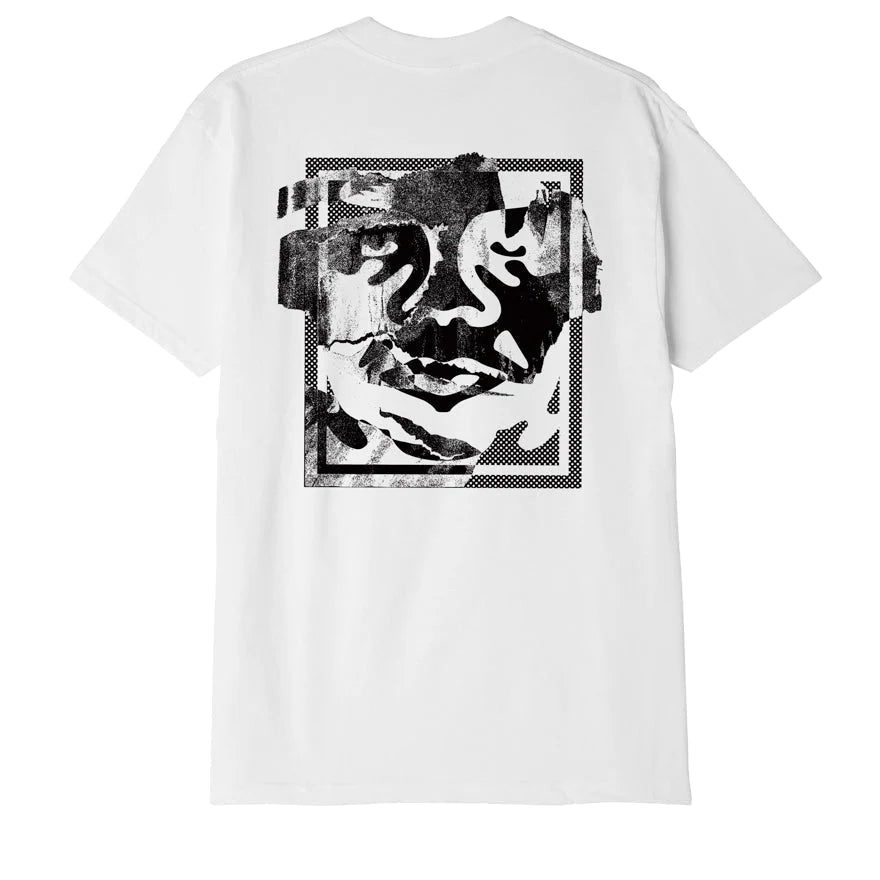 Obey maglietta manica corta da uomo Torn Icon Face 165263406